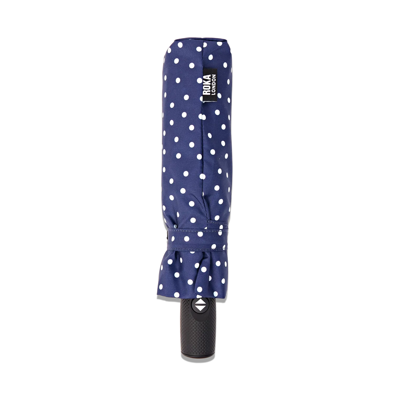 Roka London Waterloo paraply Polka Dot M kompakt