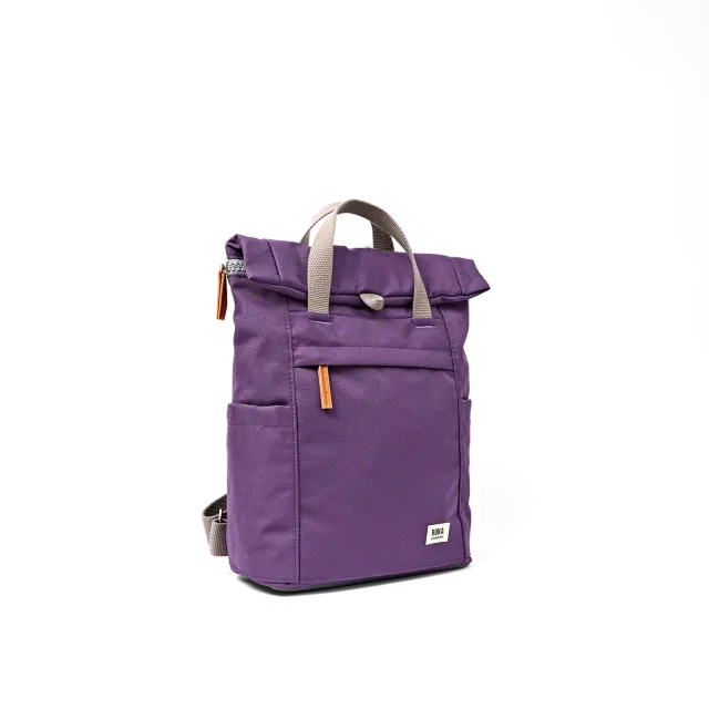 Roka London Finchley rygsæk Deep Grape med laptoprum