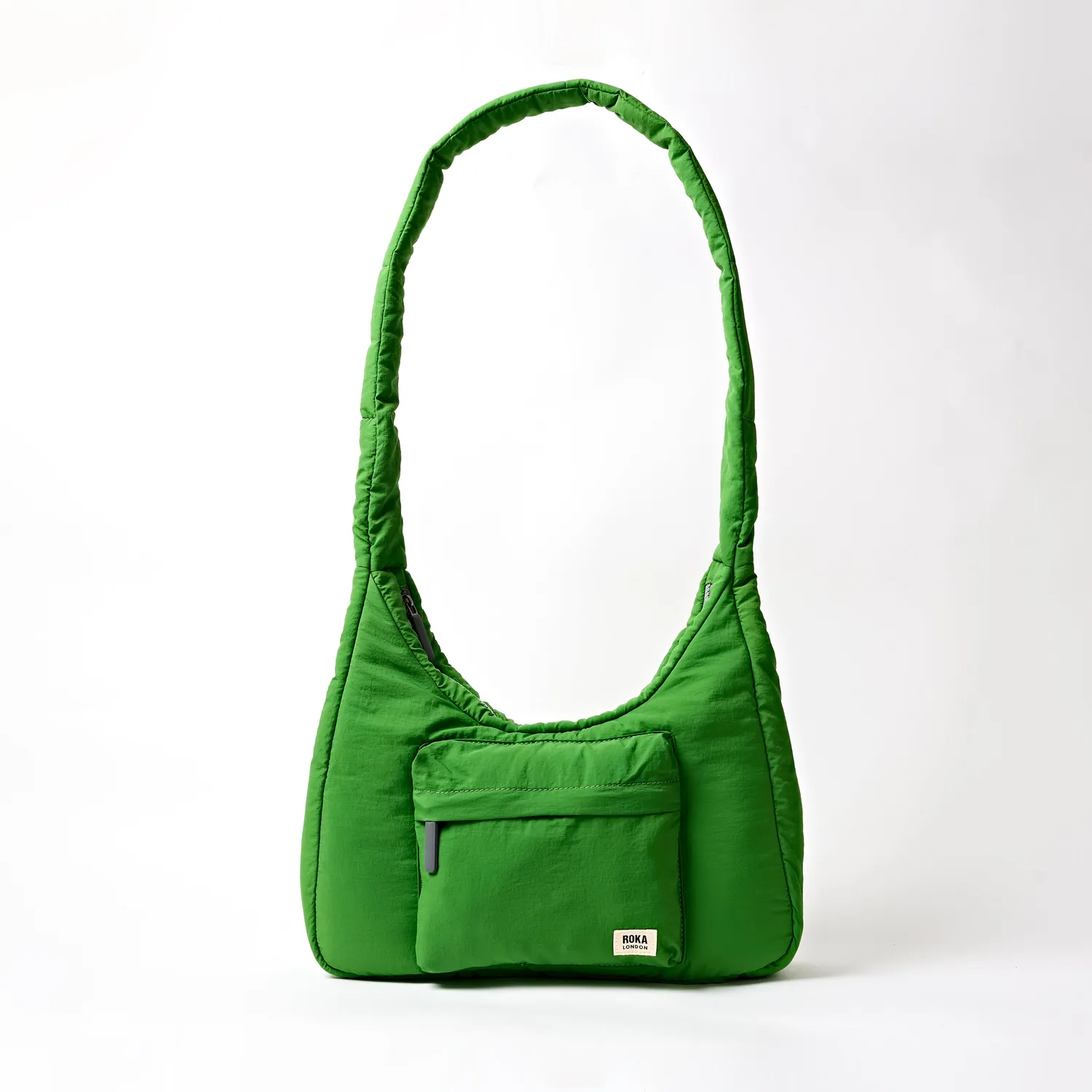 Roka London Belsize crossbody taske Lime Medium 14,7 liter