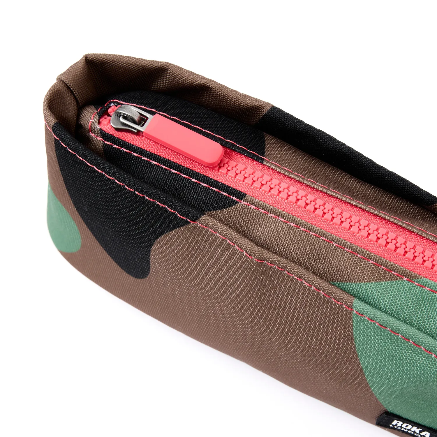 Roka London Pimlico pouch Vintage Camo Small organizer