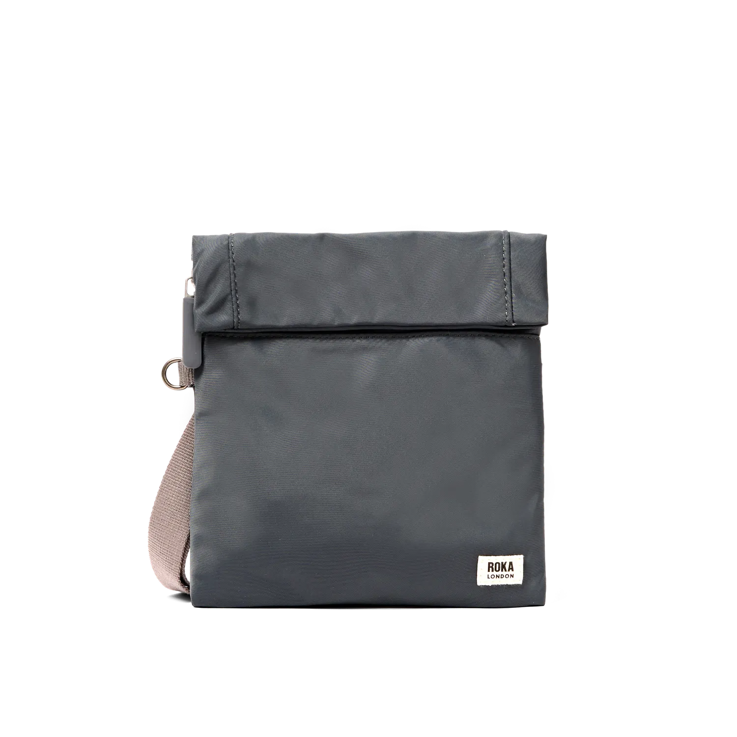 Roka London Stratford crossbody taske Small Beluga rolluk