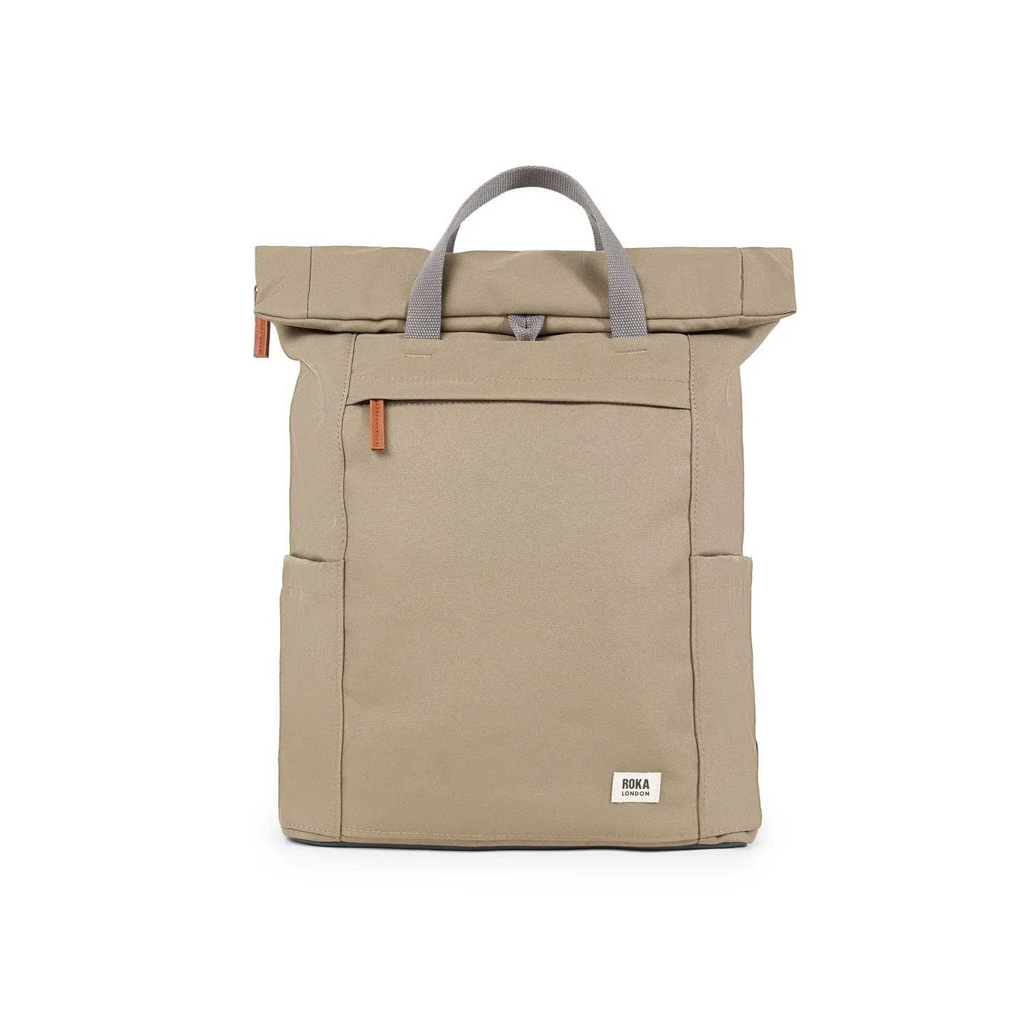 Roka London Finchley rygsæk taupe medium brun