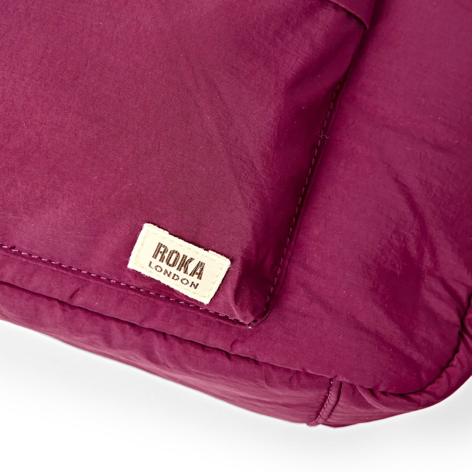 Roka London Belsize crossbody taske Medium Merlot