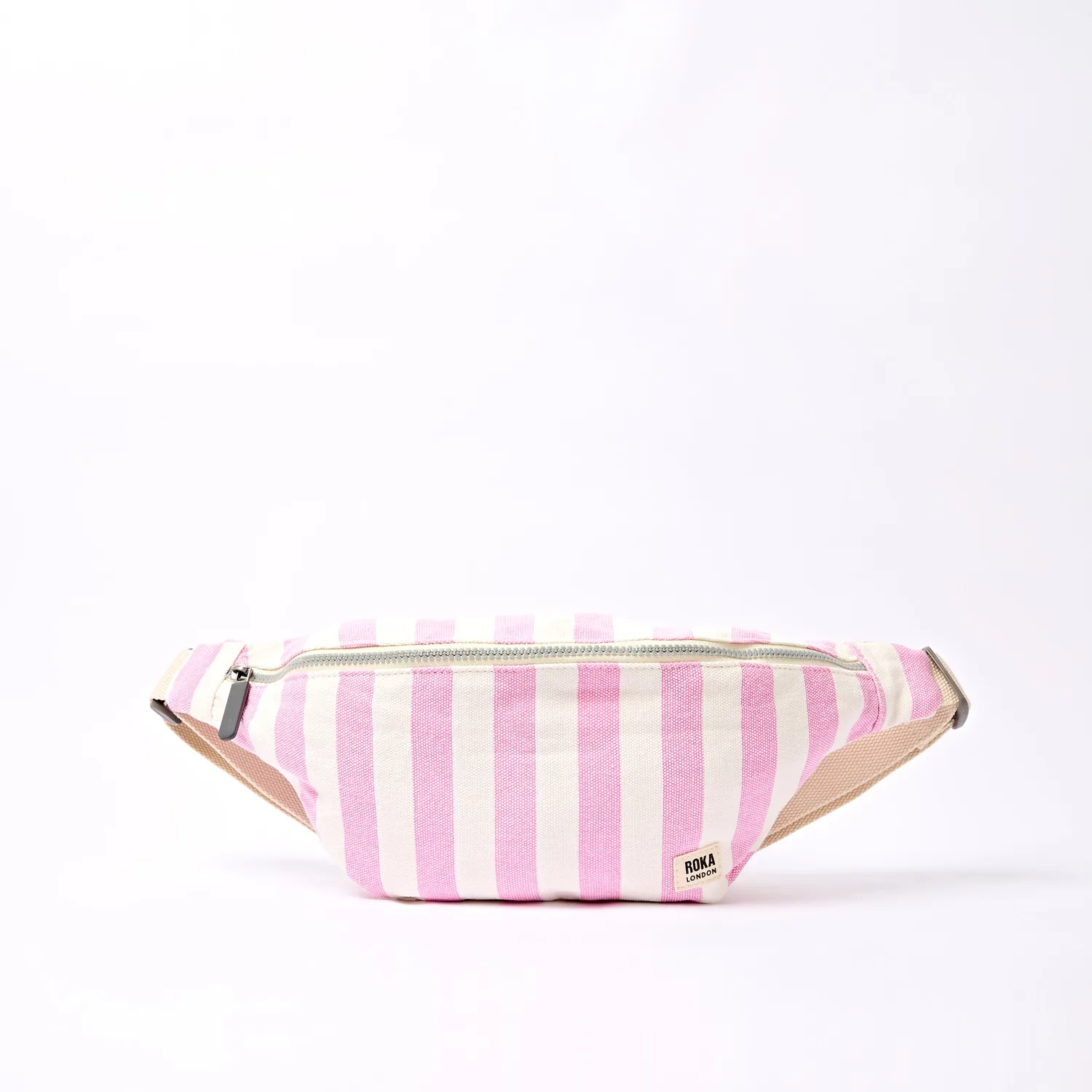 Roka London Mill Hill Small bæltetaske Sherbet Stripe