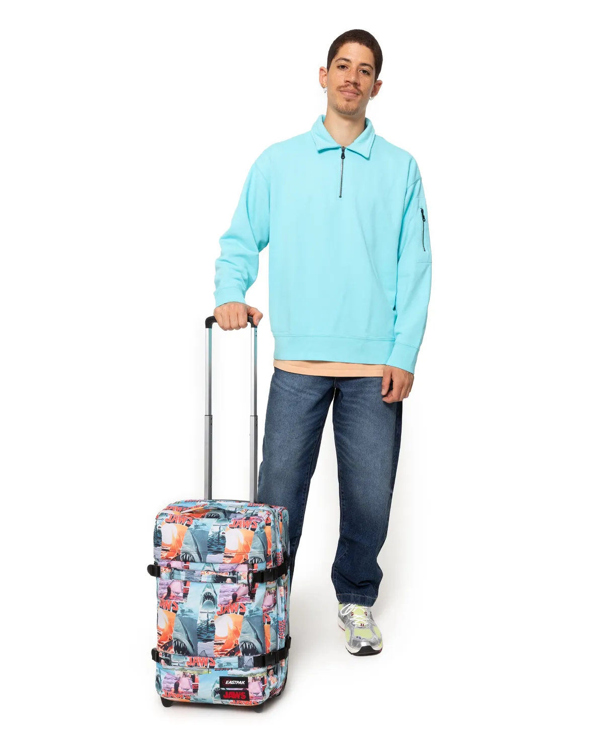 Eastpak Transitr S kabinekuffert jaws print small