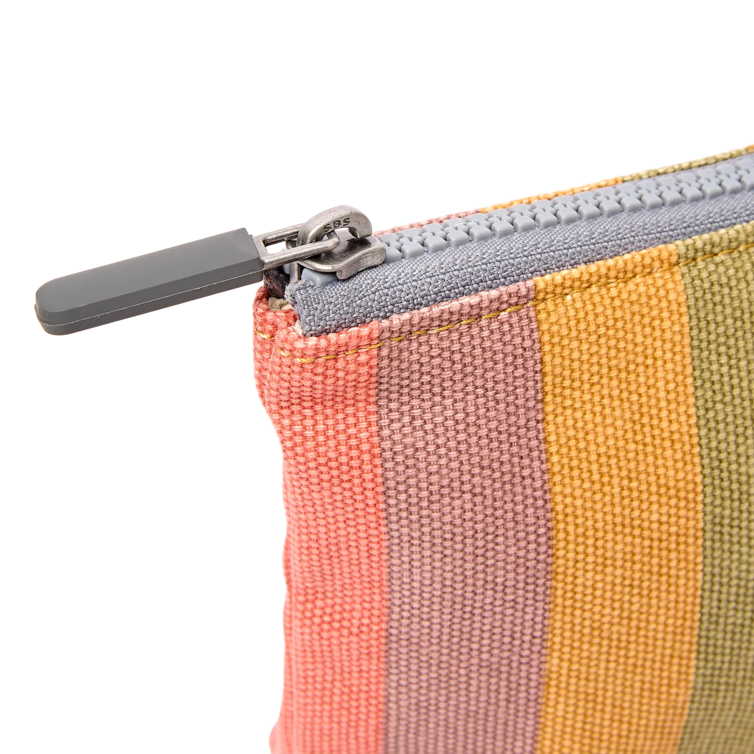 Roka London Maida Vale pouch Small Faded Multi Stripe 1,2 liter
