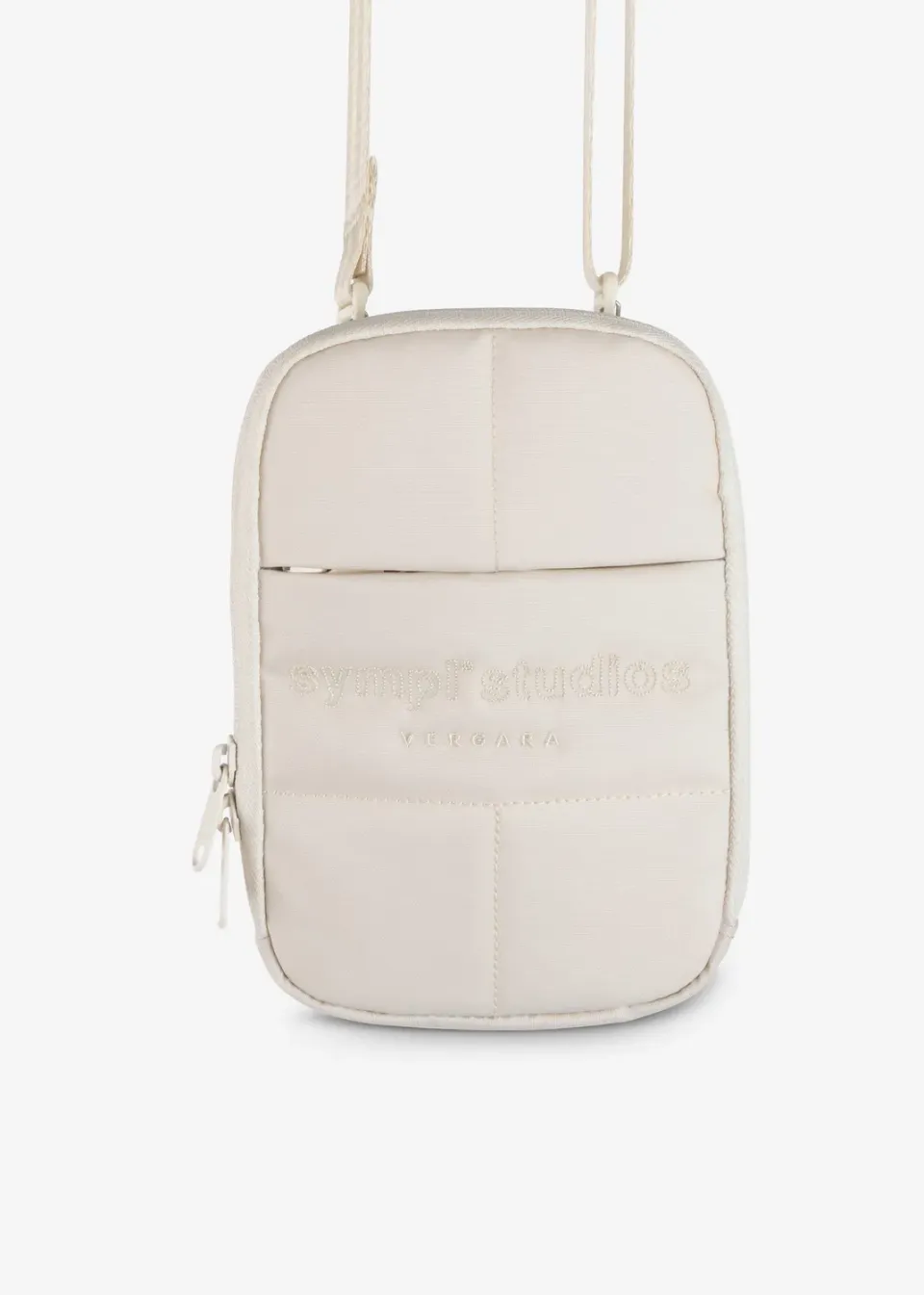 Sympl Vergara crossbody taske creme genbrug防水