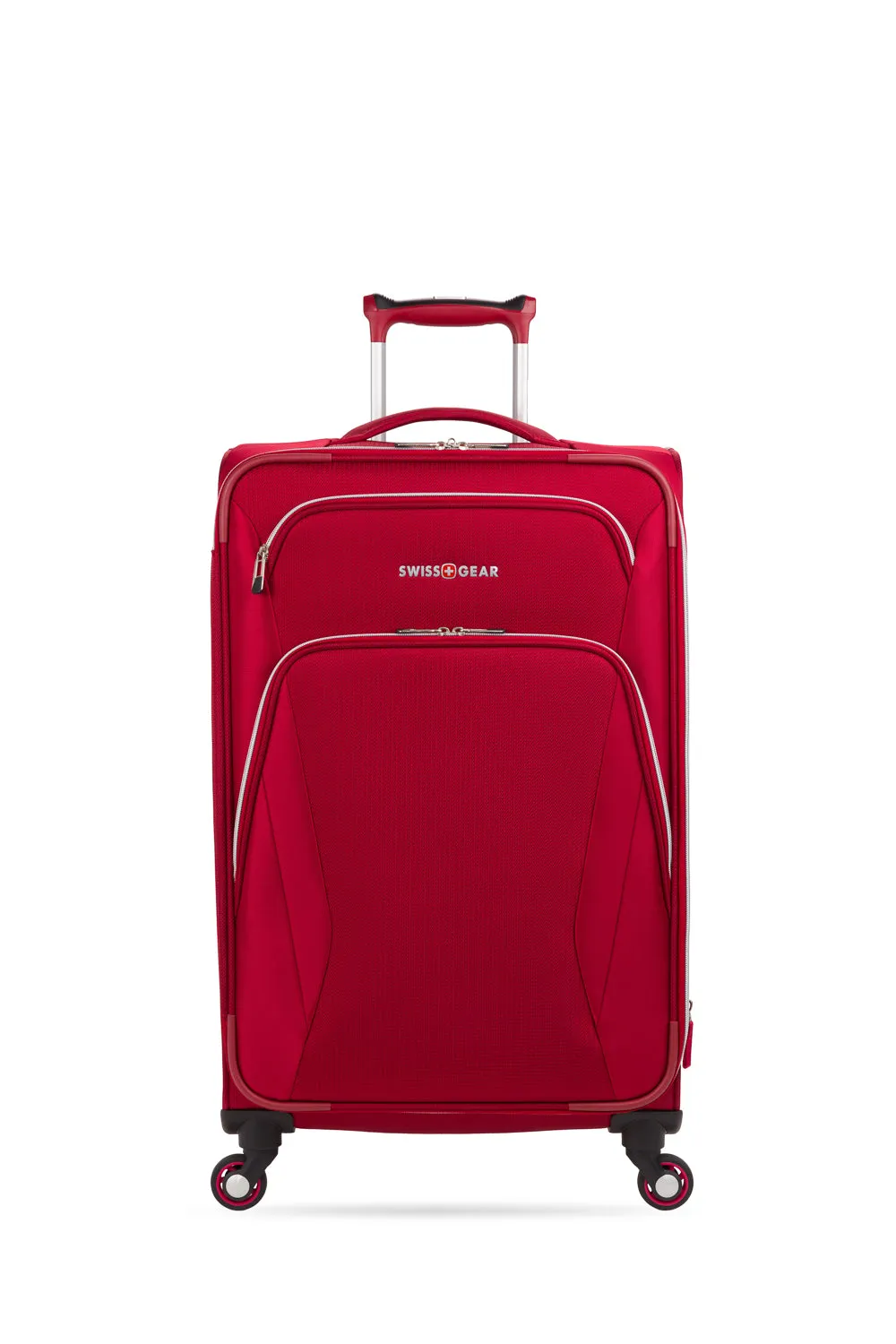 Swissgear 7900 Medium Checked kuffert rød spinner expandable