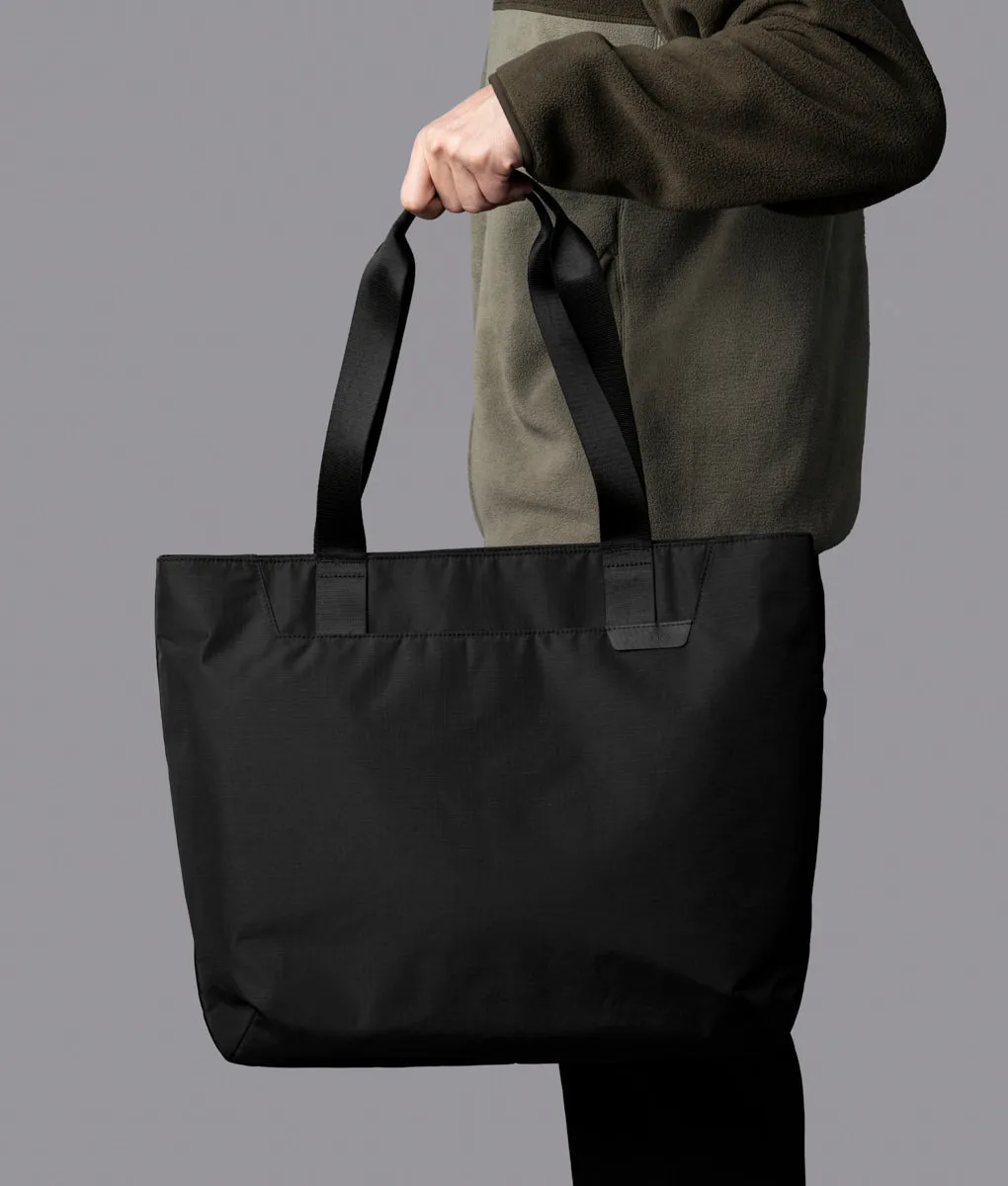 Alpaka Elements Tote L shopper sort/grå slidstærk