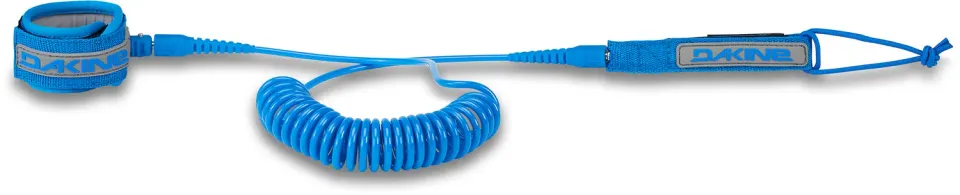 Dakine SUP Coiled 10 ankle leash Blue coiled