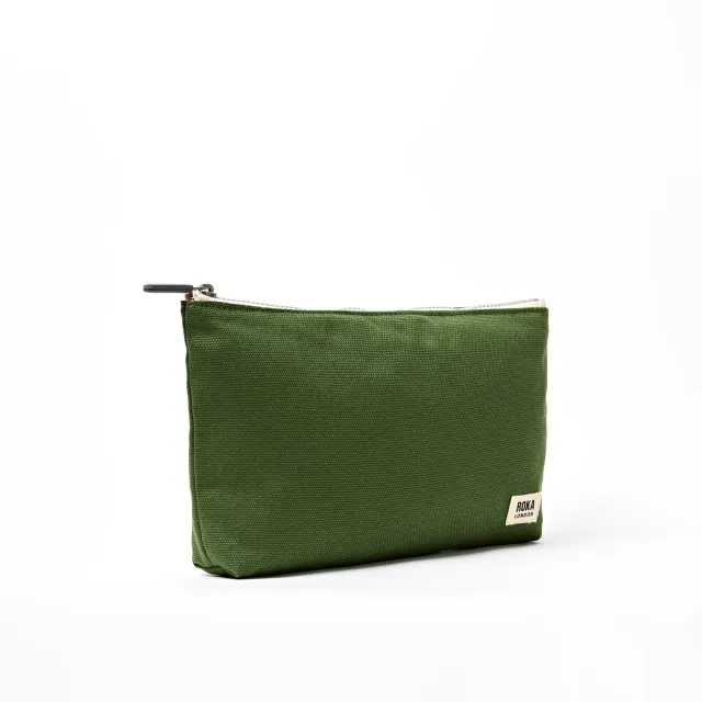 Roka London Maida Vale pouch artichoke small vandafvisende