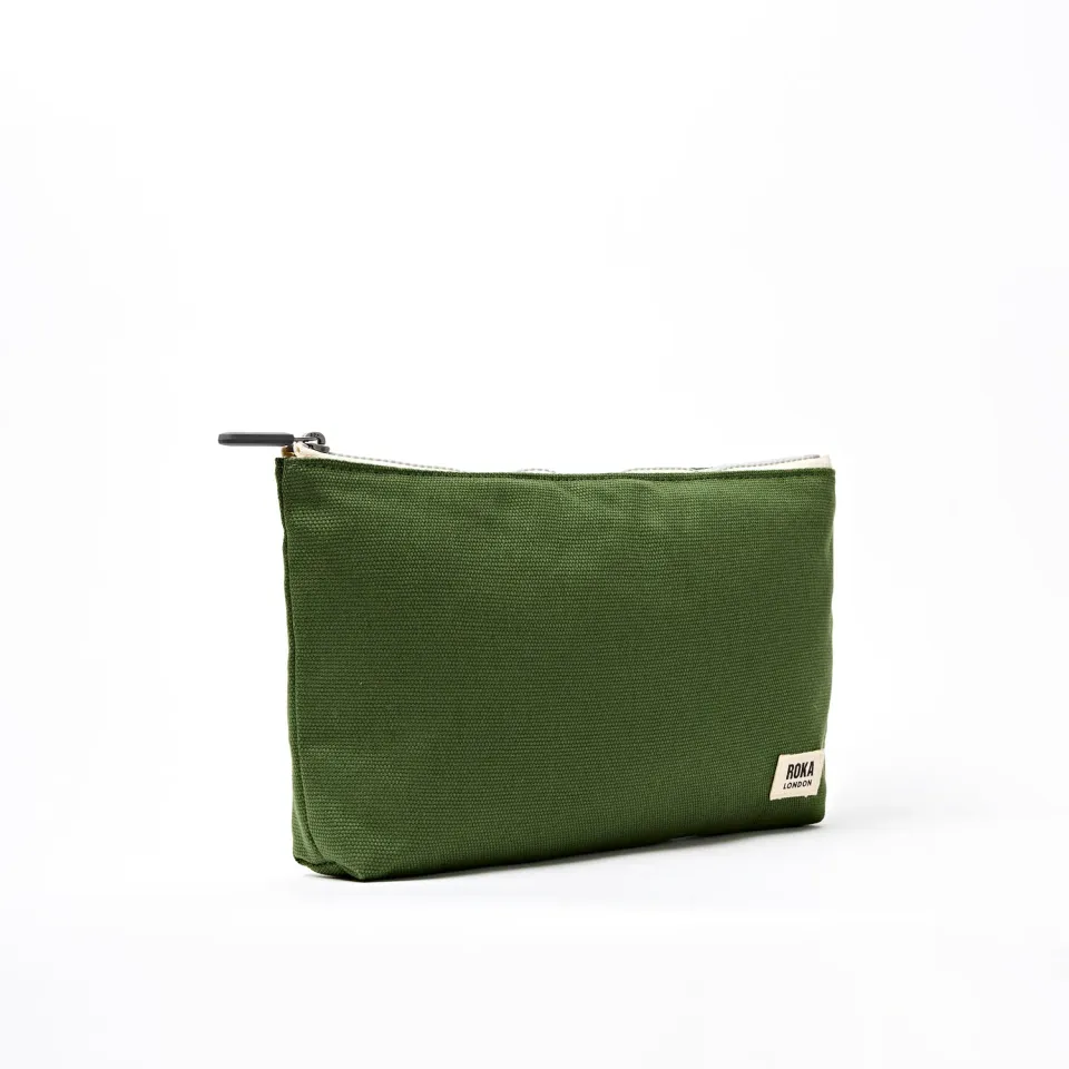 Roka London Maida Vale pouch artichoke small vandafvisende