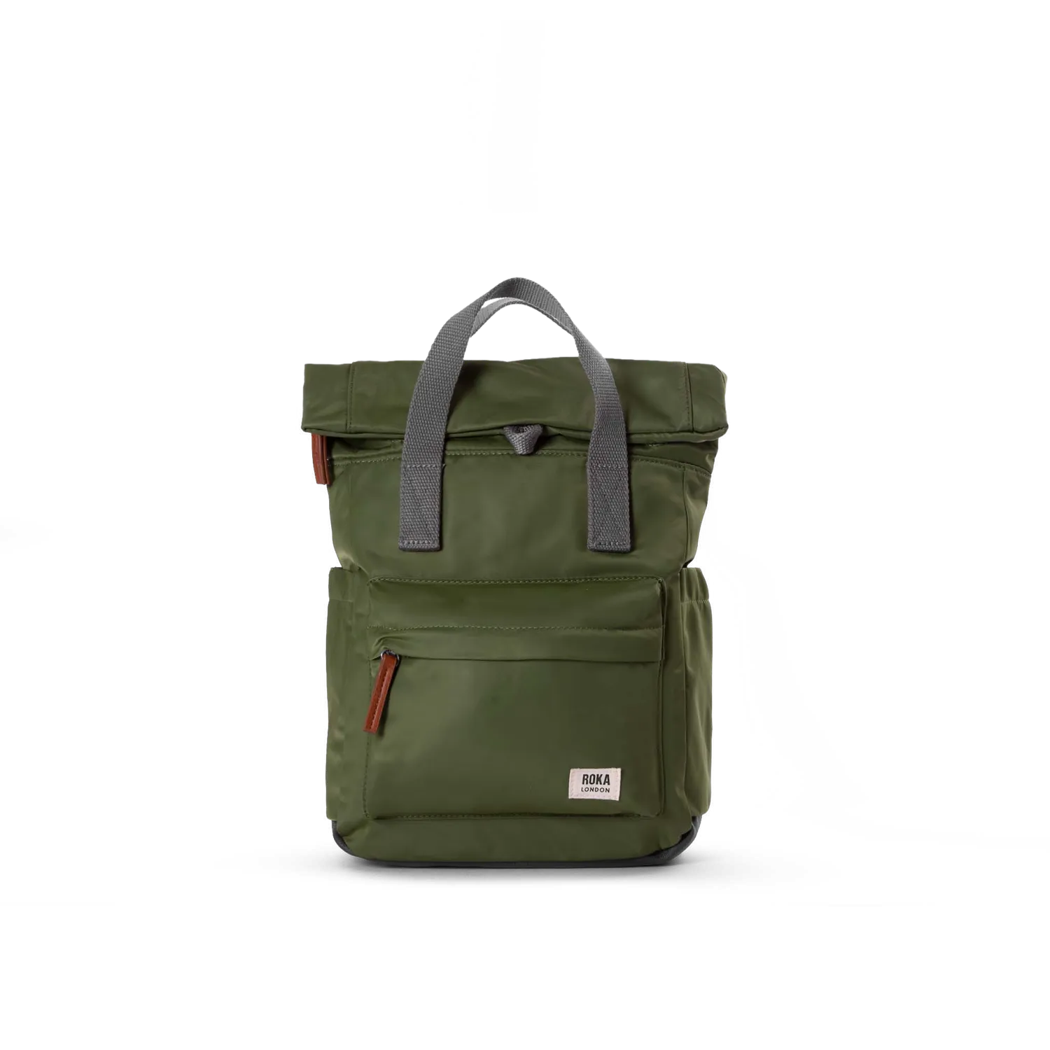 Roka London Canfield rygsæk avocado roll-top 21,3 liter