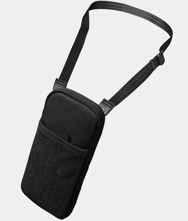 Alpaka Modular Shoulder Pocket Slim bæltetaske sort