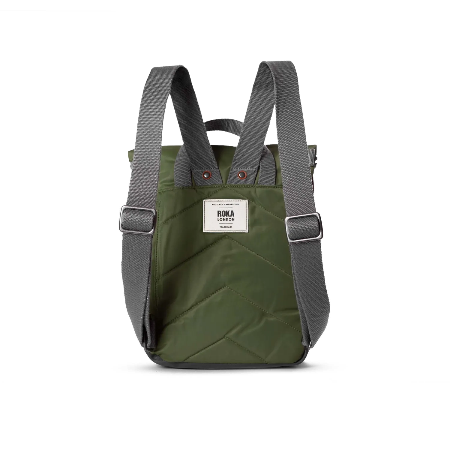 Roka London Canfield rygsæk avocado roll-top 21,3 liter