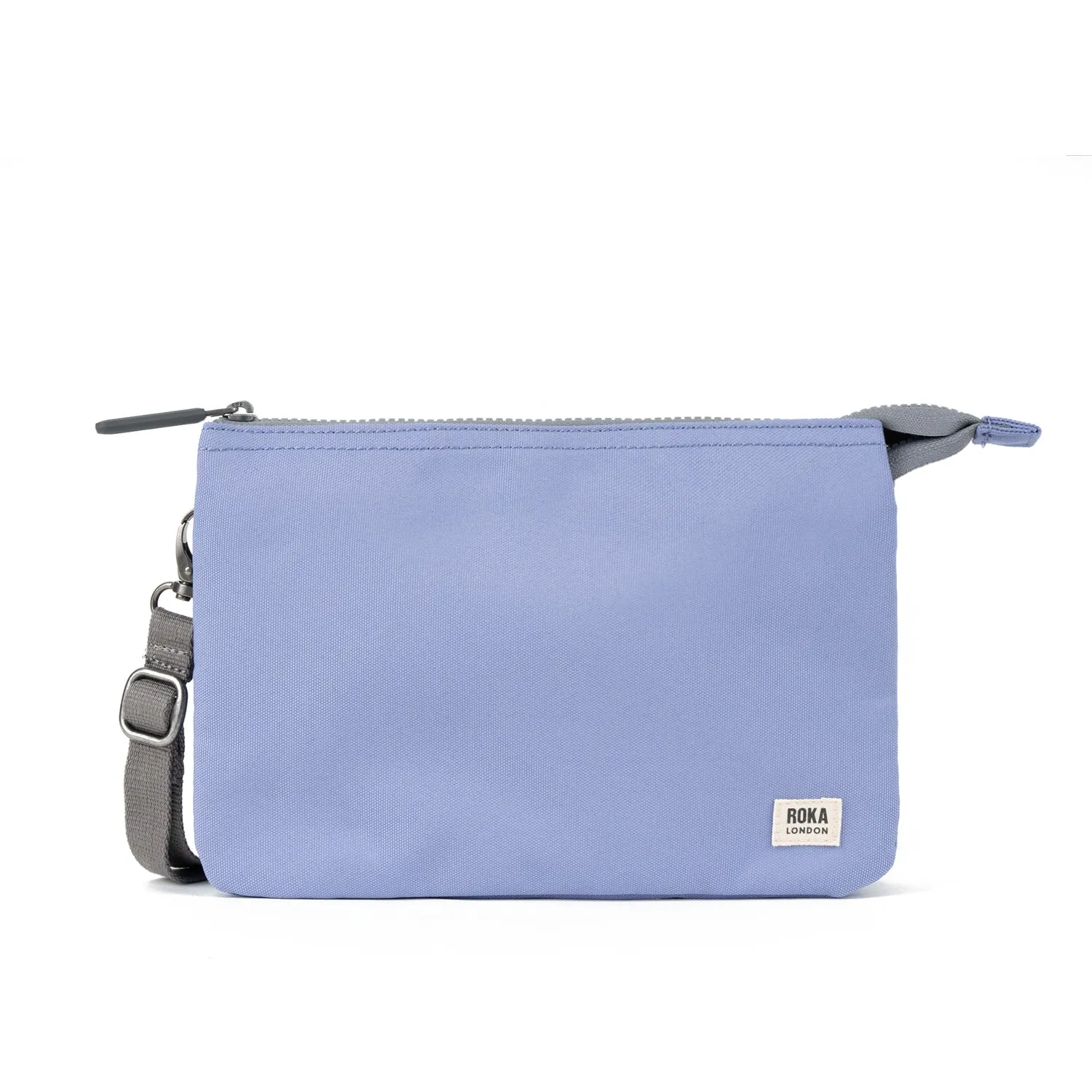 Roka London Carnaby Thistle crossbody taske XL lilla