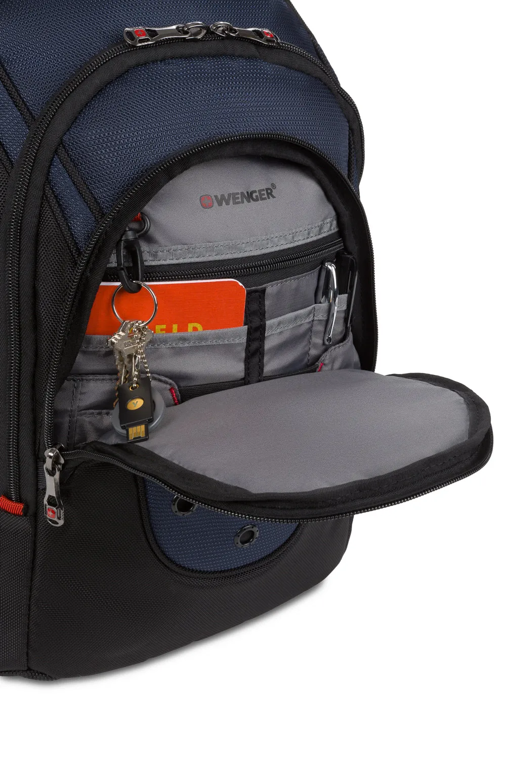 Wenger Ibex Pro laptoprygsæk Black/Navy 16 tommer