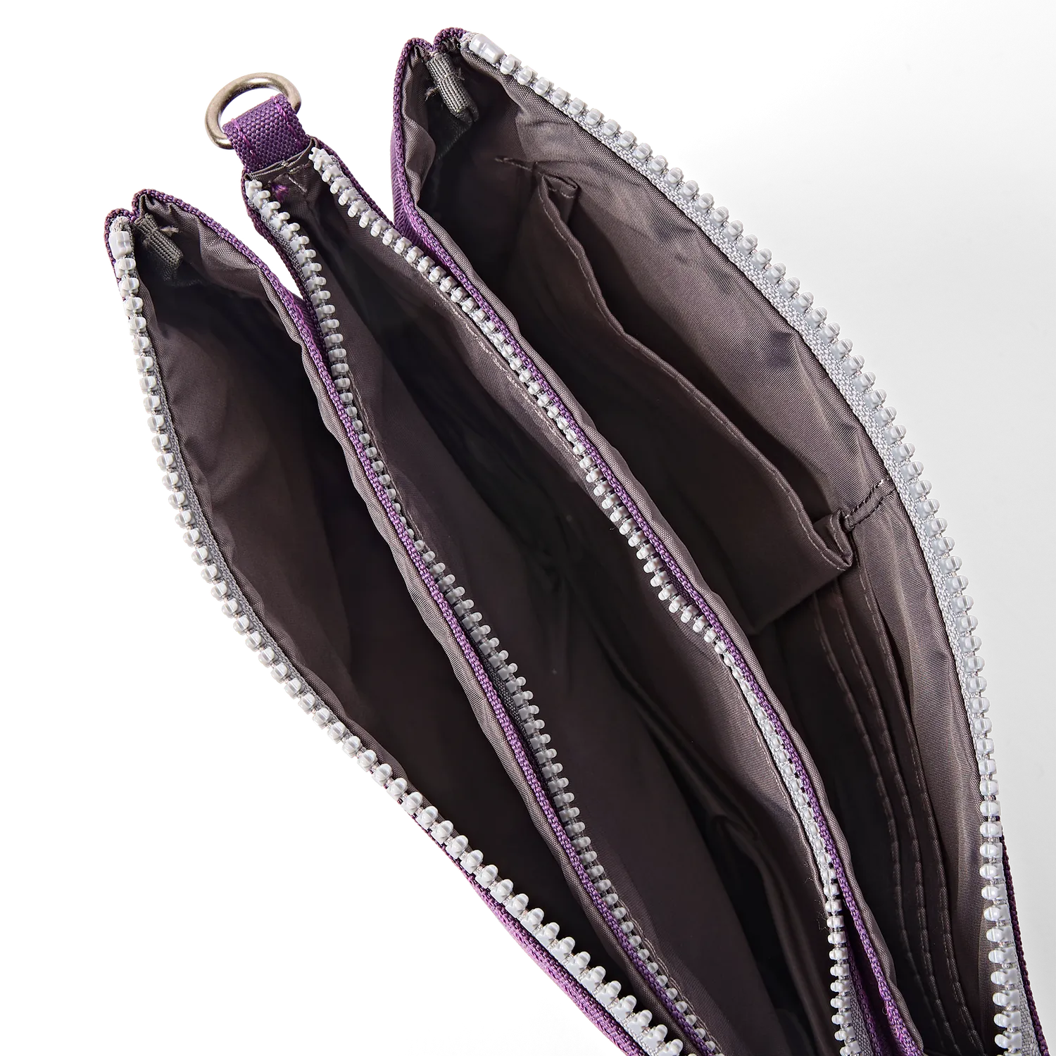 Roka London Carnaby XL crossbody taske Deep Grape 0,5 l