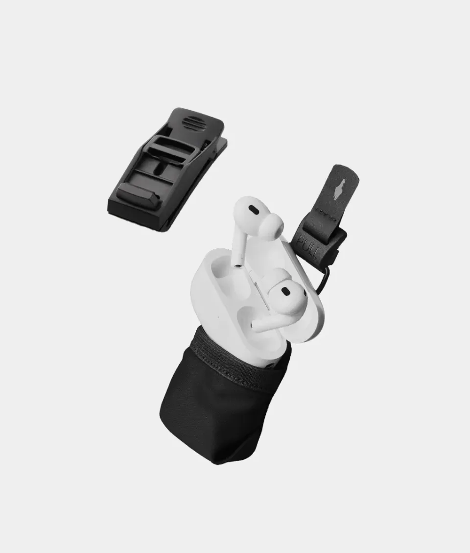 Alpaka HUB Earbuds Pouch etui bundle sort høretelefoner