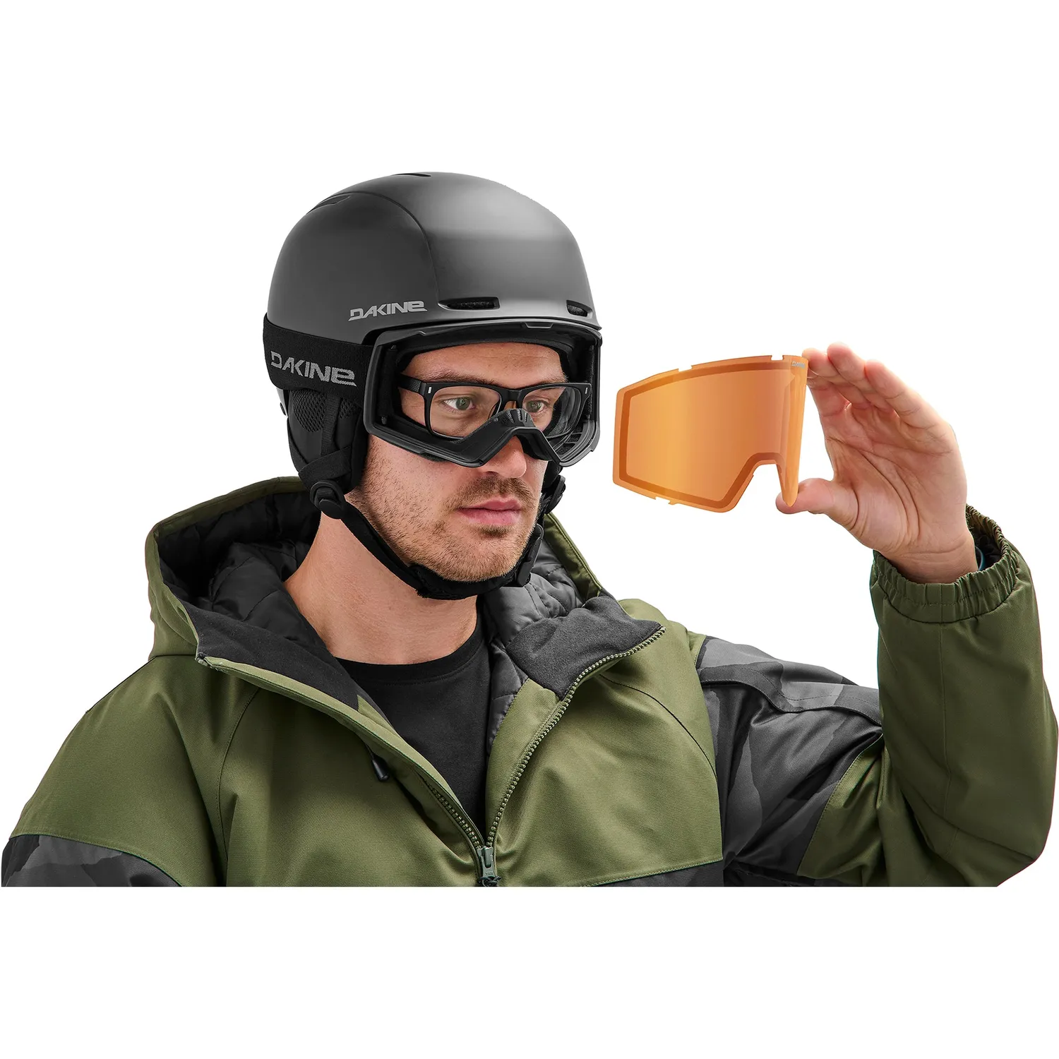 Dakine Venue skibriller Sort Amber med magnetskift