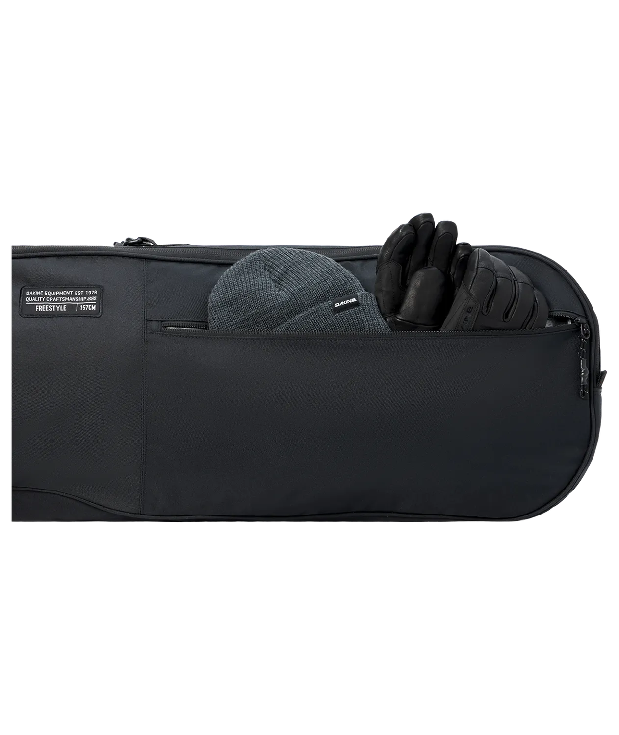 Dakine Freestyle snowboardtaske 157 cm sort polstret