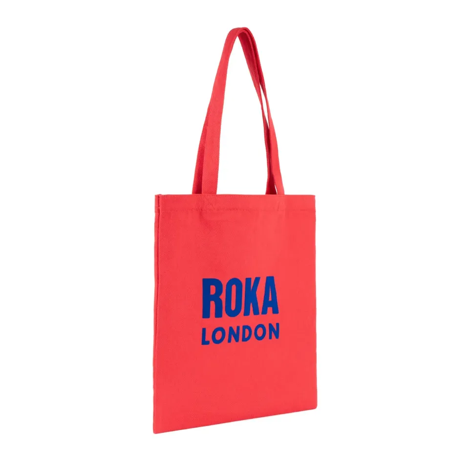 Roka London Notting Hill tote taske Raspberry Small