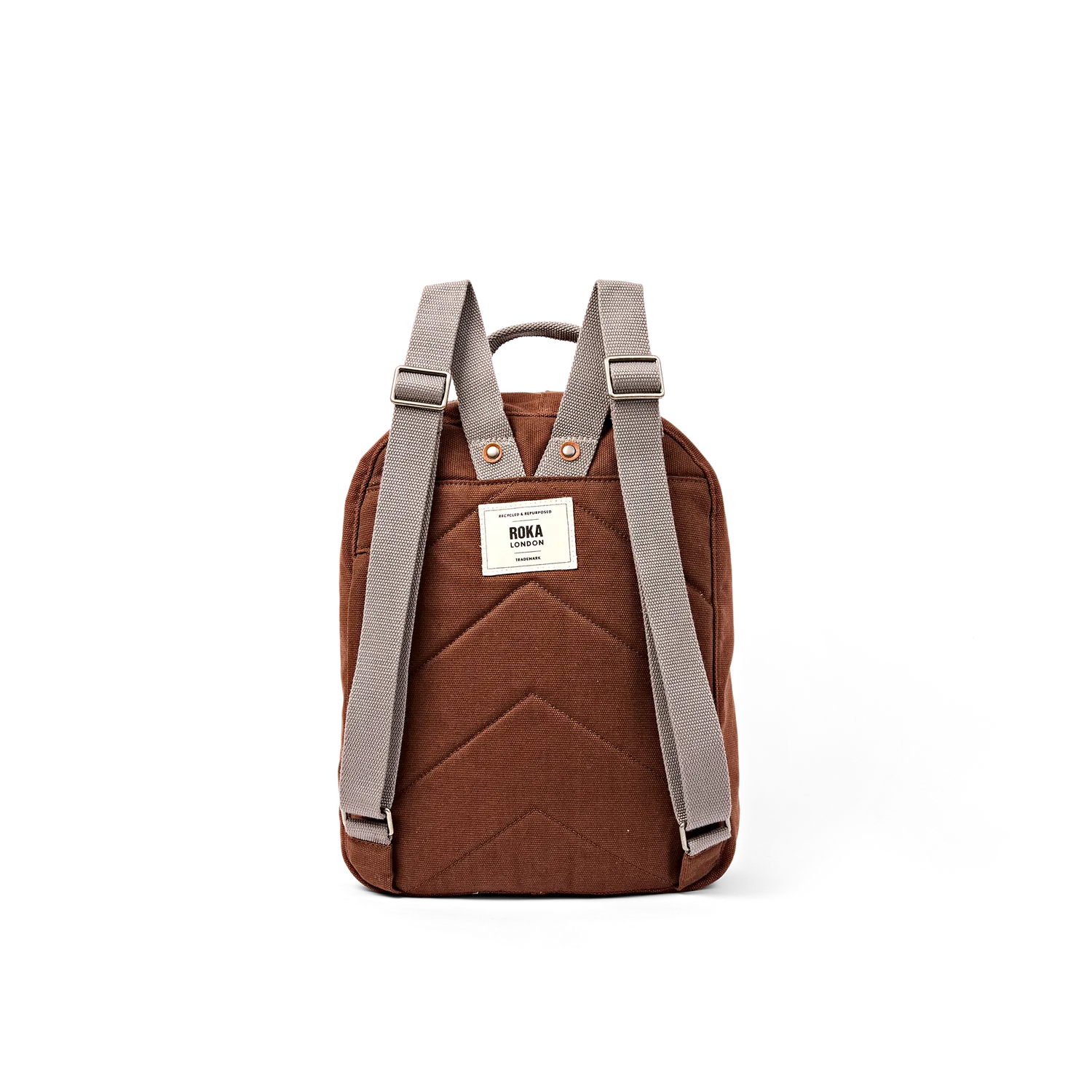 Roka London Hampton Small rygsæk lindt 9,2 liter canvas