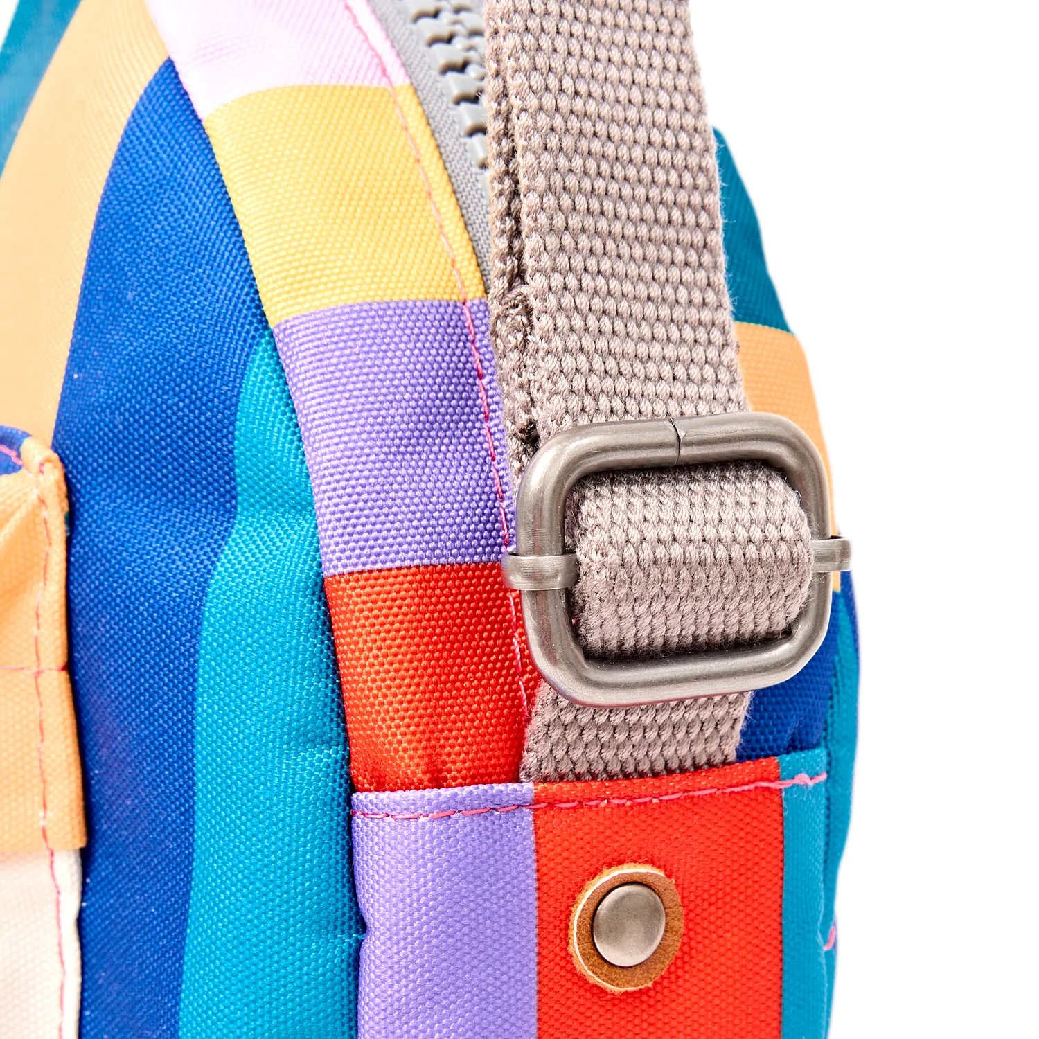 Roka London Paddington Small crossbody taske stribet 4,1L