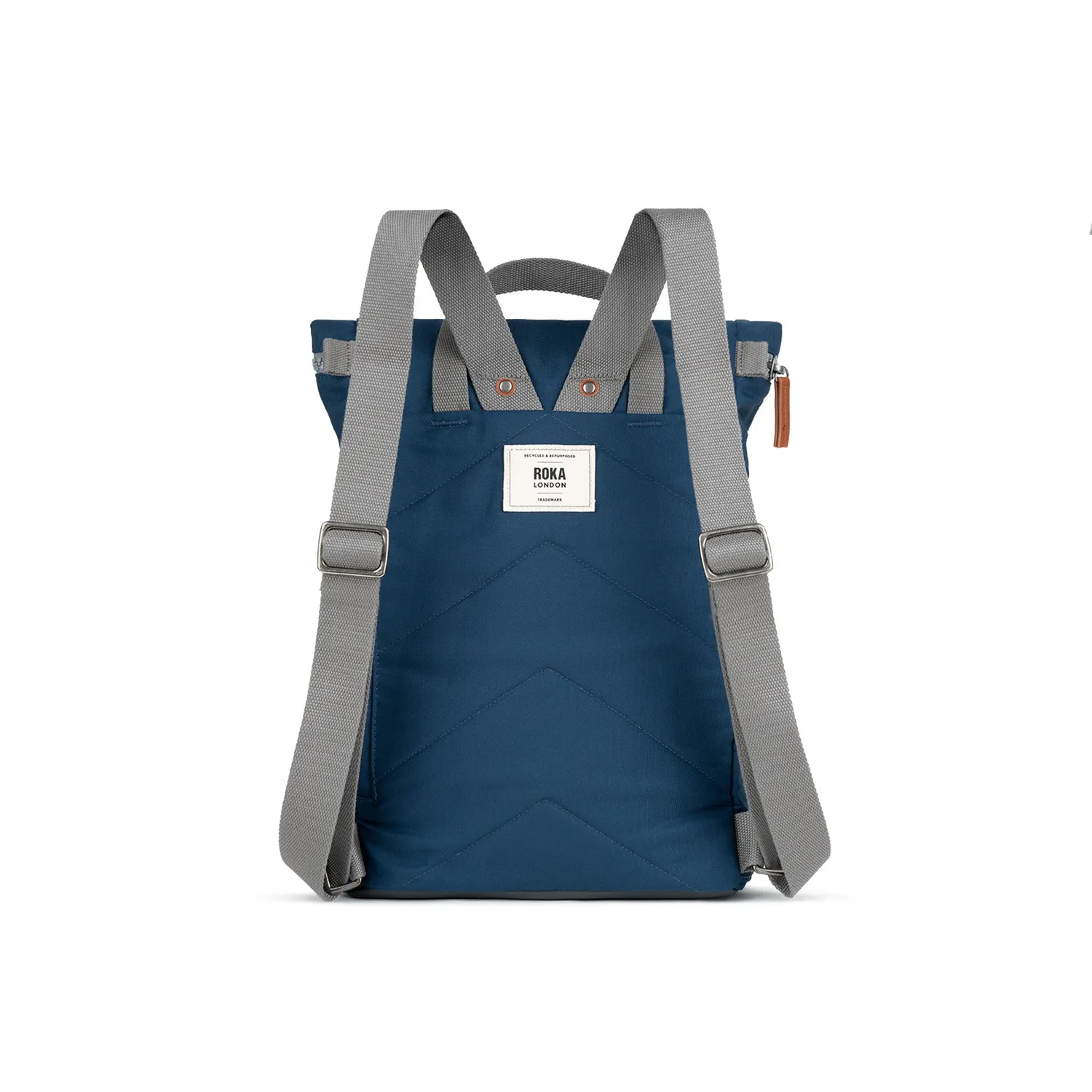 Roka London Finchley rygsæk deep blue laptoprum