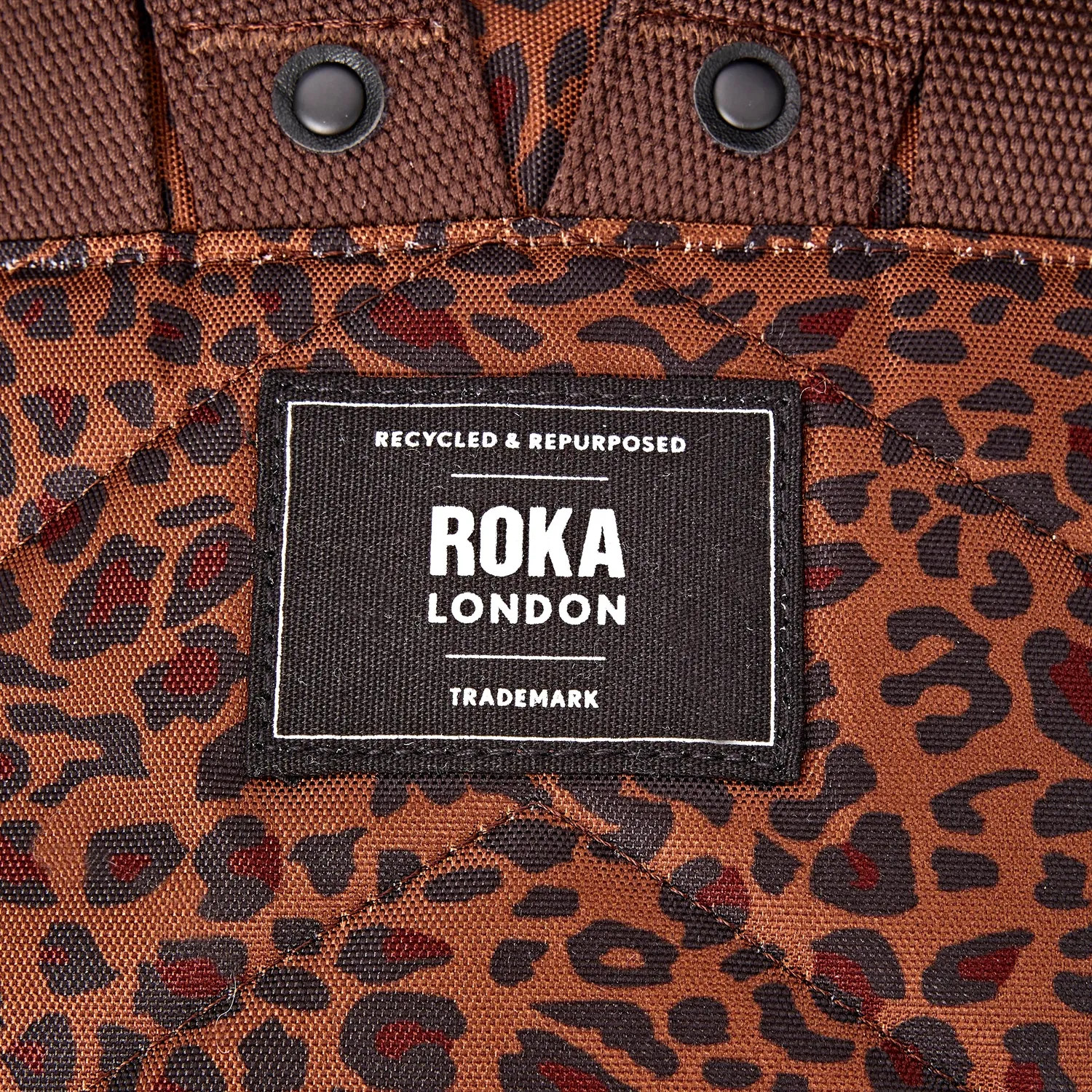 Roka London Bantry rygsæk Mini Leopard Small 7,4 l