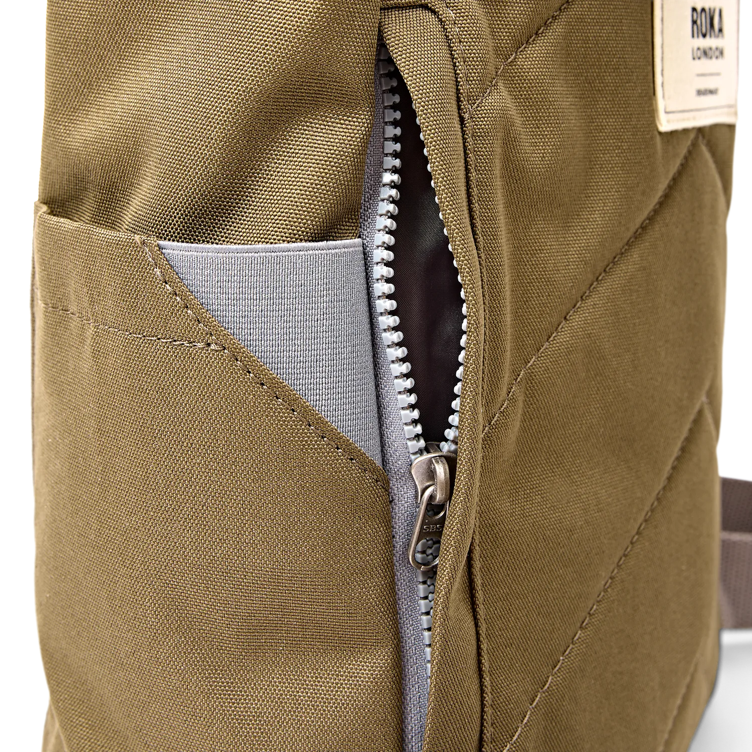 Roka London Finchley Sea Spray rygsæk large roll-top laptop