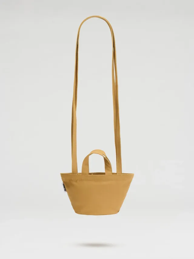 Ölend Mini Basket taske Sennep canvas