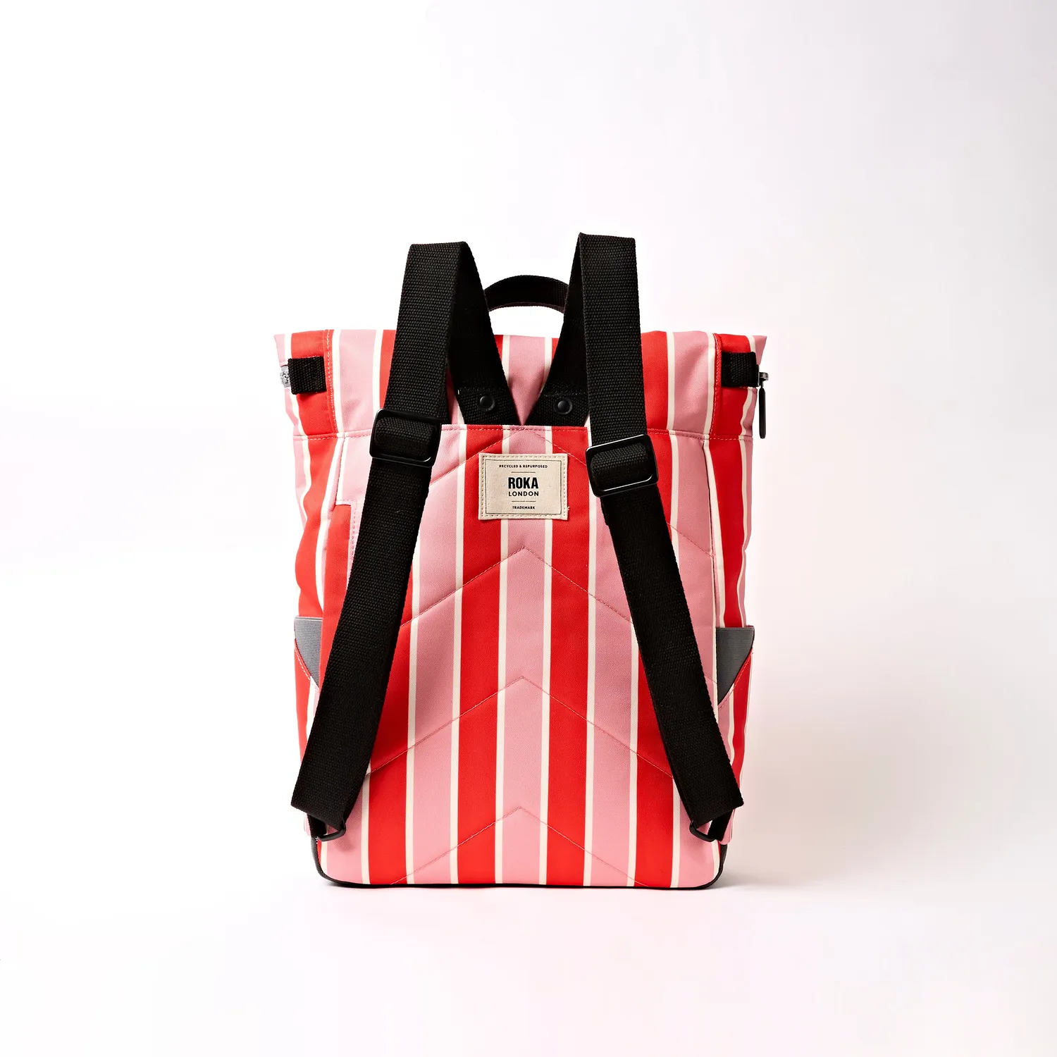 Roka London Canfield Medium rygsæk seaside stripe 16,4 liter