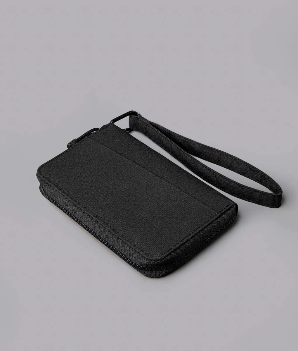 Alpaka Zip Passport Wallet pung sort pas