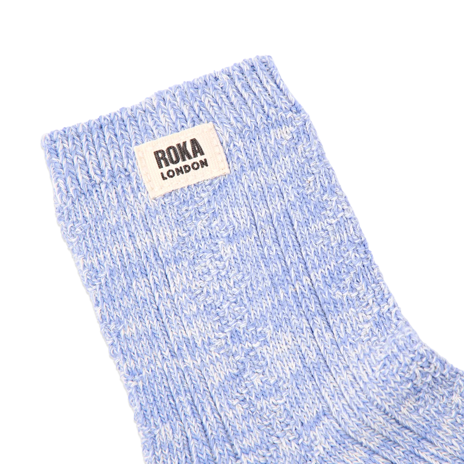 Roka London Wallace strømper thistle UK 3-8 økologisk bomuld