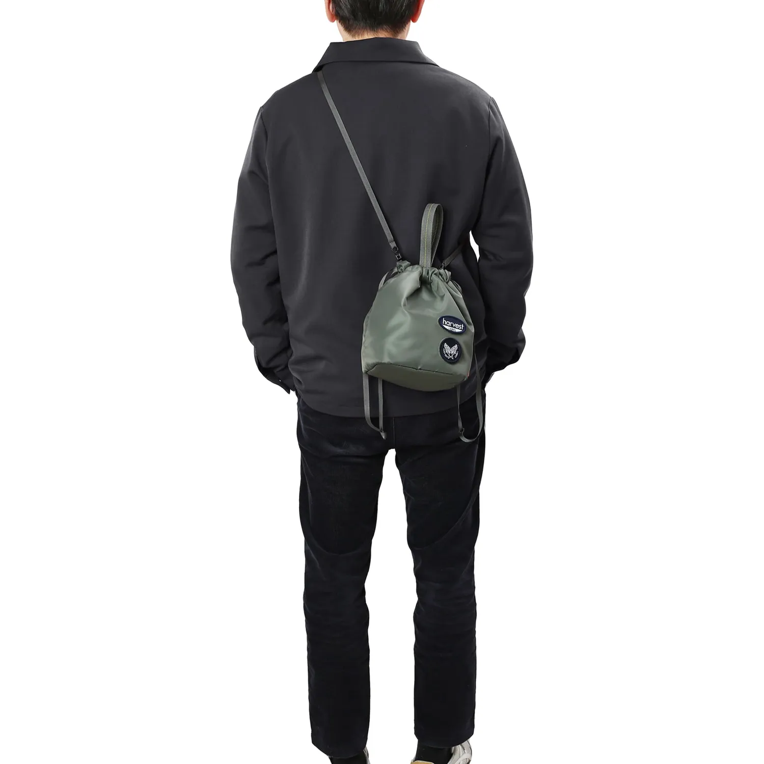 Harvest Label Limited Line HLM-0040 skuldertaske blå vendbar