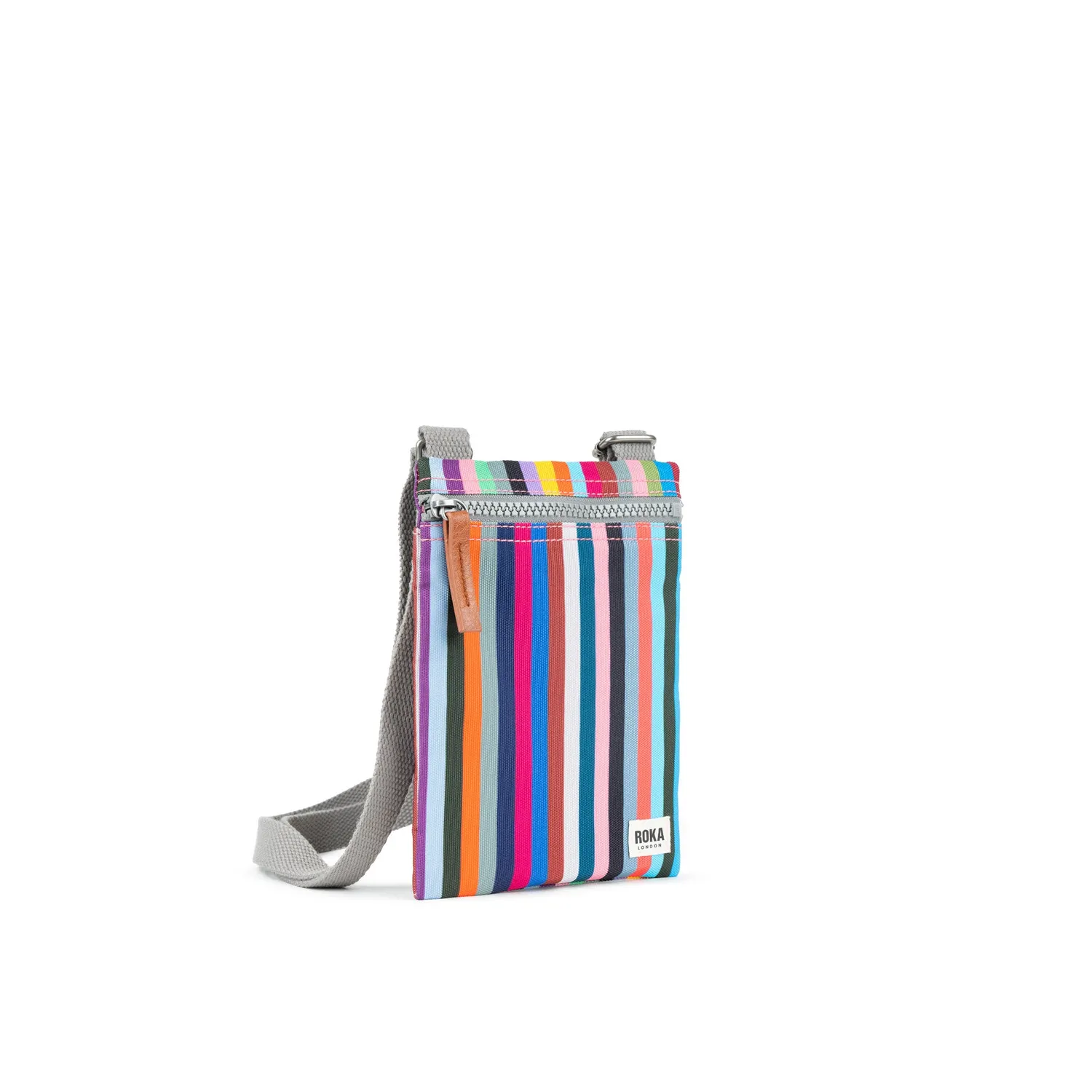 Roka Chelsea mobiltaske Extra Small multifarvet stribet