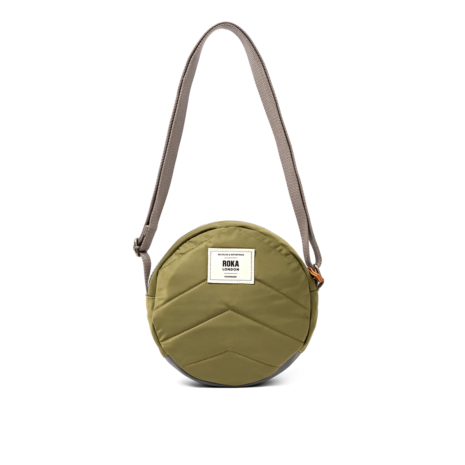 Roka London Paddington Small crossbody Chive rund