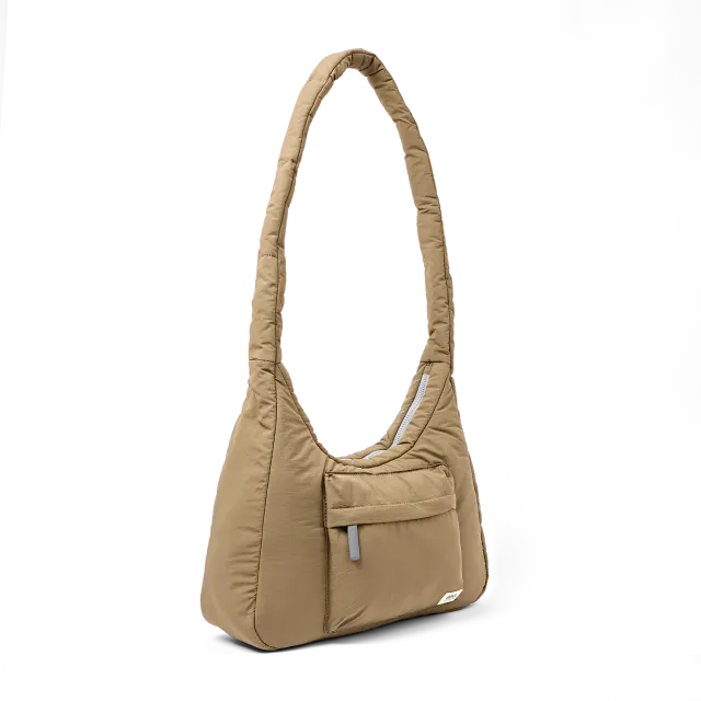 Roka London Belsize crossbody Basil Medium 14,7 liter puffy