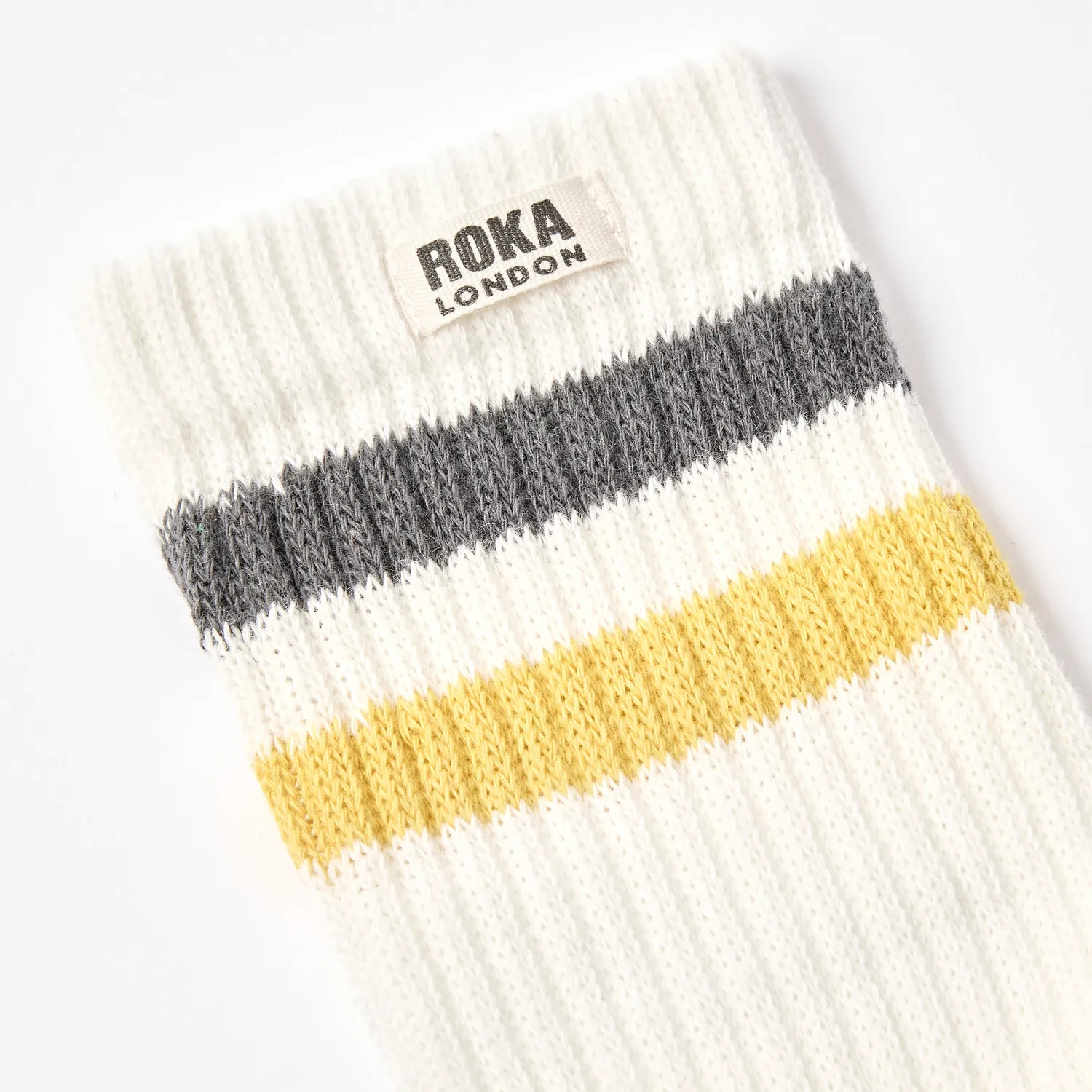 Roka London Windsor Crew sokker Faded Black herre