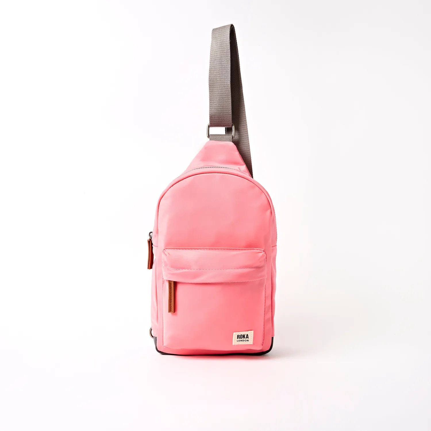 Roka London Willesden Large crossbody taske pink lemonade vandafvisende