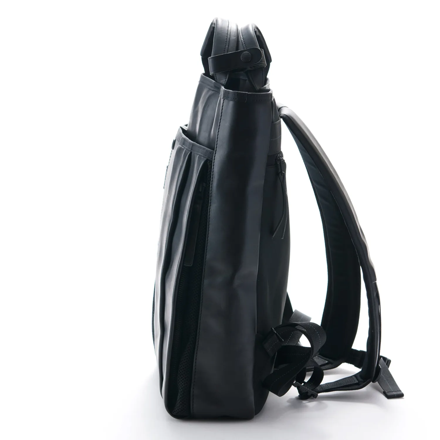 Harvest Label Custom Pelle HP-0203 rygsæk sort læder