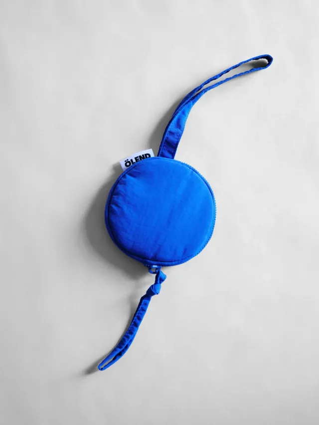 Ölend Circular Mini Purse charm med lynlås