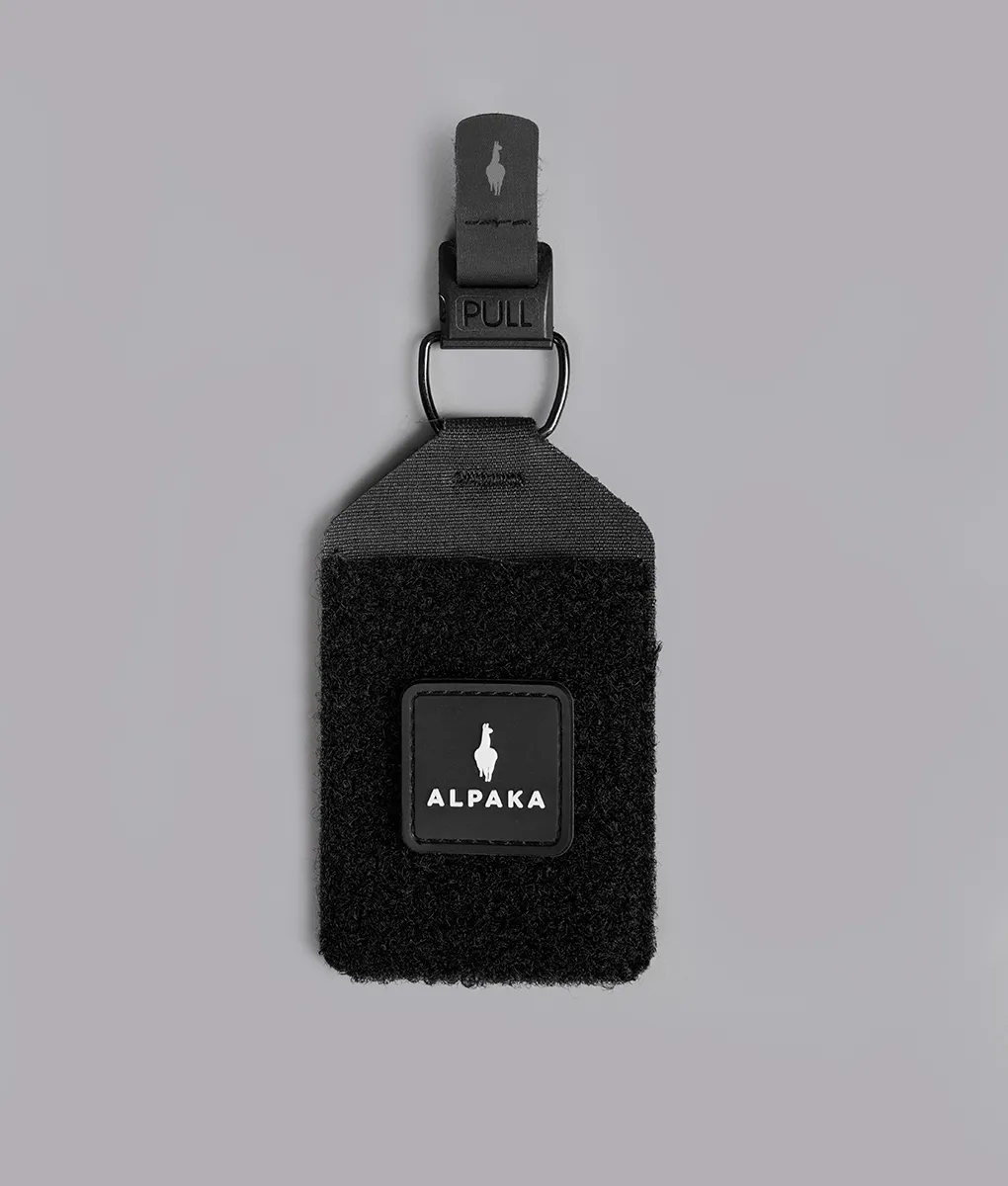 Alpaka Morale Patch patch med krog bagside