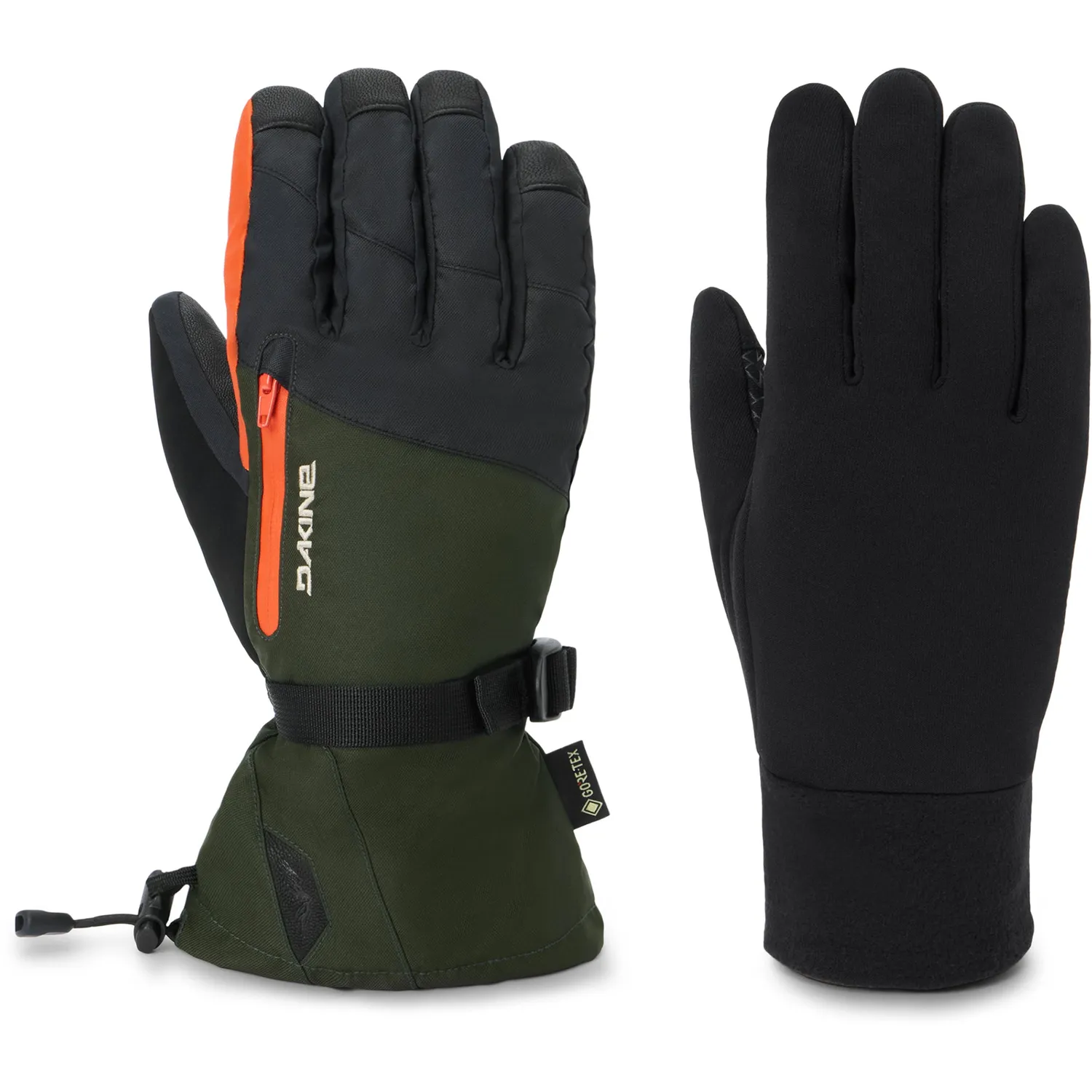 Dakine Titan 2.0 Leather DLX Gore-Tex handsker Rosin læder