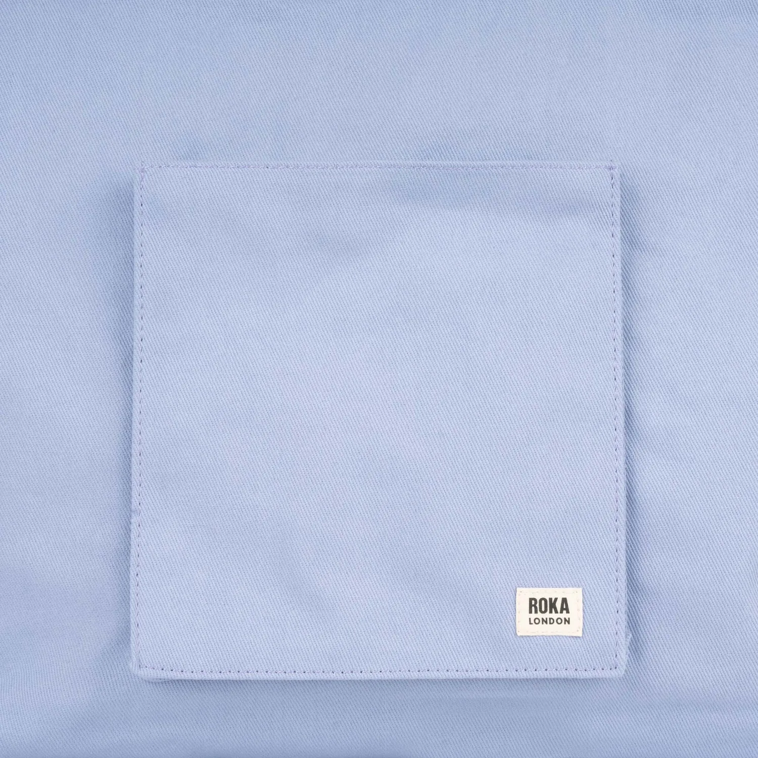 Roka London Portobello Large totebag periwinkle med laptoprum