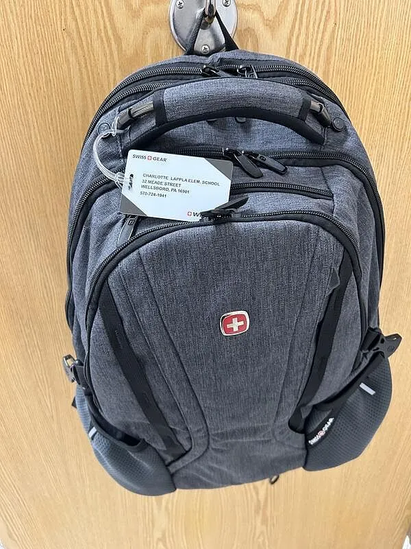 SWISSGEAR kuffertmærke personligt Black/White 2-pak