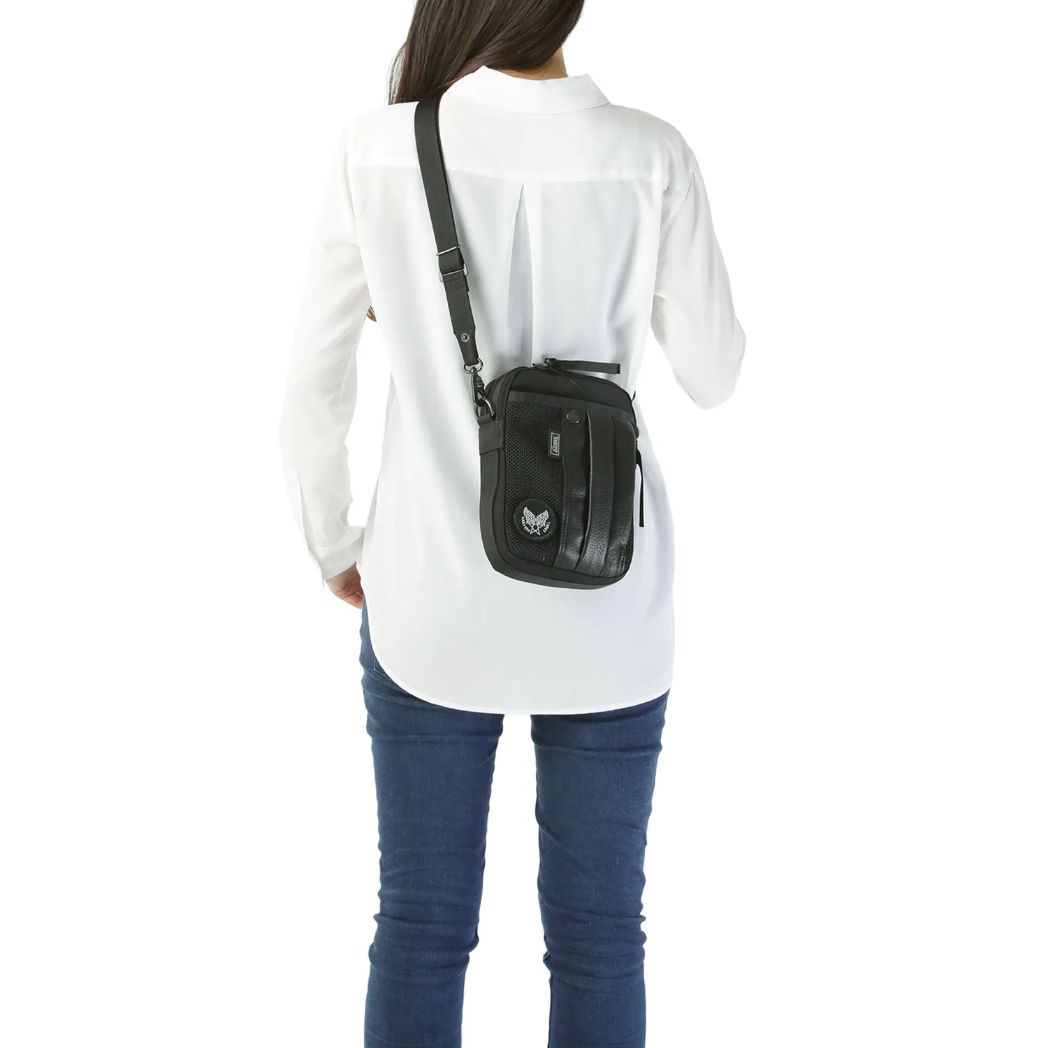 Harvest Label Custom HC-0112 skuldertaske sort minibæltetaske