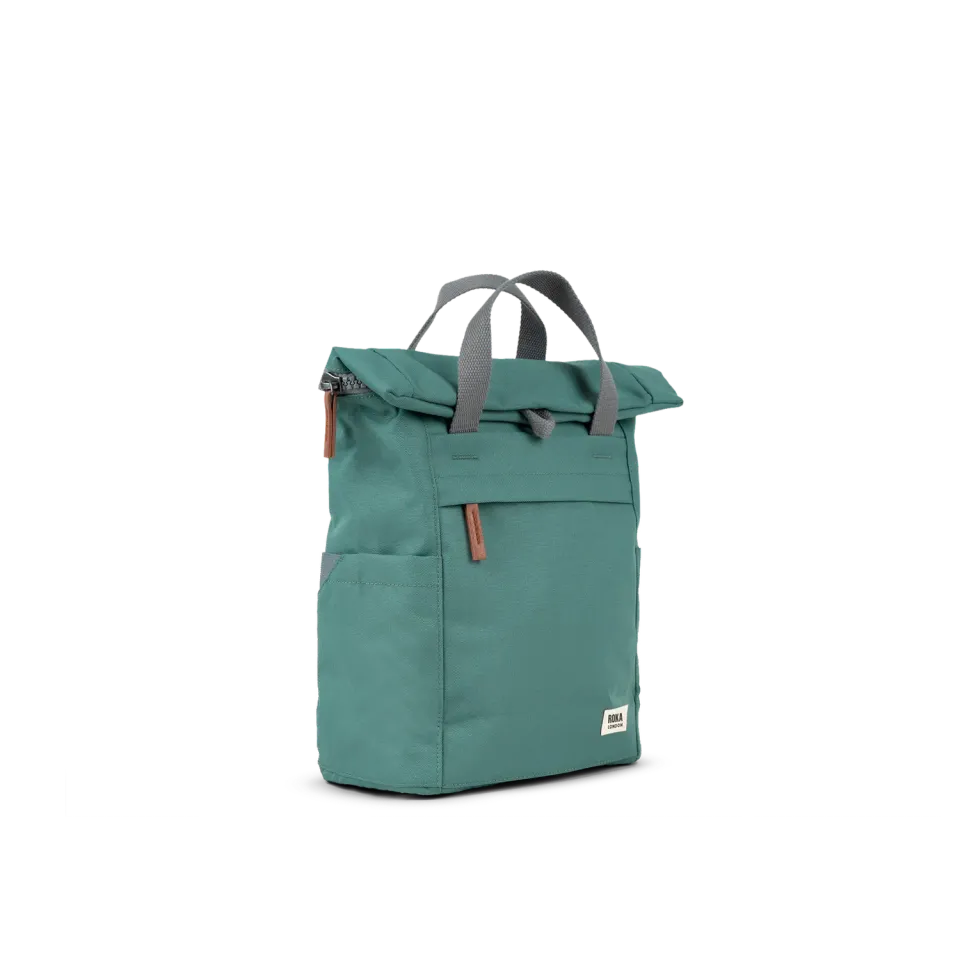 Roka London Finchley rygsæk Sage roll top laptop 15 tommer