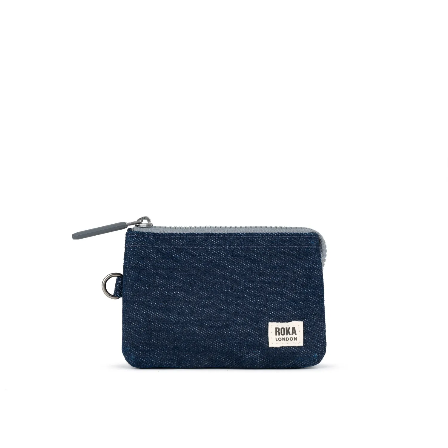 Roka London Carnaby Wallet pung Small mørk denim